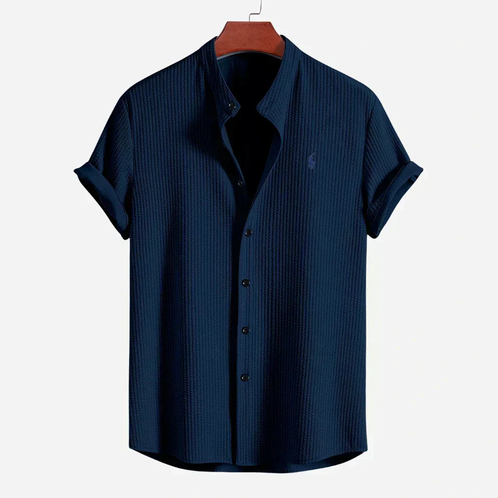 Ribbed T-Shirt for Men - RL Style & Comfort